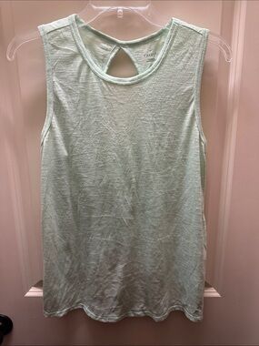 Firefly Mint Keyhole Muscle Tank